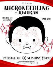 Load image into Gallery viewer, October Special - Microneedling w/ Rejuran (3 Sessions)