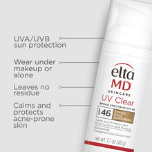 Load image into Gallery viewer, EltaMD UV Clear Tinted Broad-Spectrum SPF 46 (Tinted)