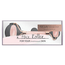 Load image into Gallery viewer, KITSCH Rose Quartz Crystal Facial Roller

