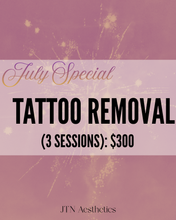 Load image into Gallery viewer, July Special - Laser Tattoo Removal (3)
