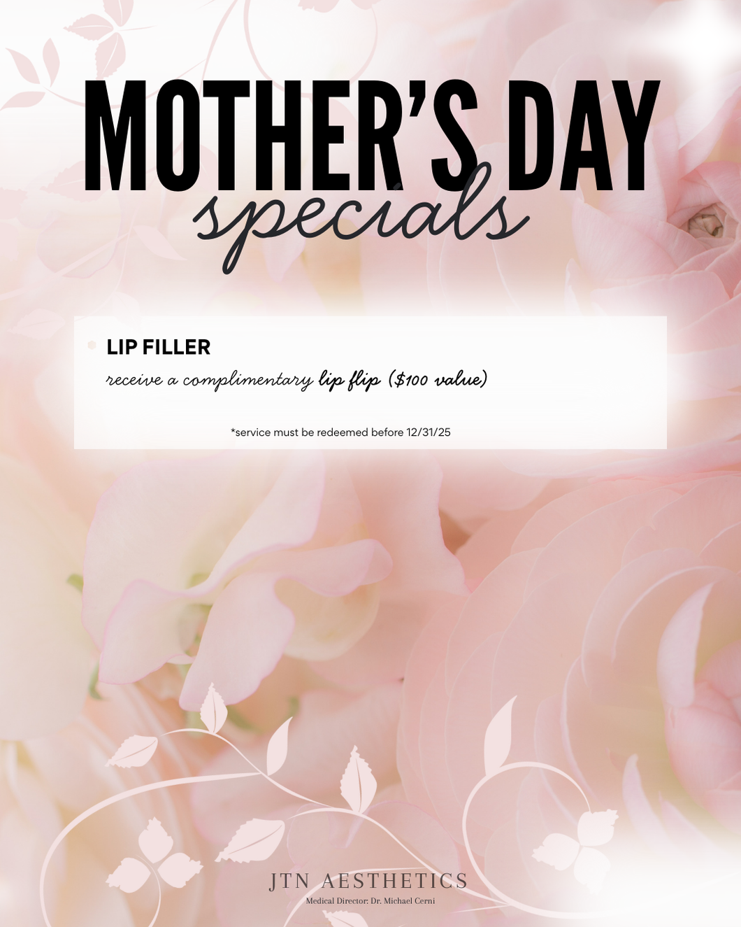 Mother's Day (Lip Filler)