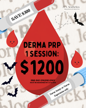 Load image into Gallery viewer, October Special - DermaPRP (1 Session)
