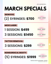 Load image into Gallery viewer, March Specials
