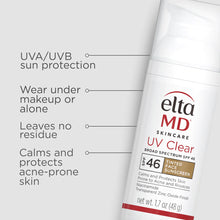 Load image into Gallery viewer, EltaMD UV Clear Tinted Broad-Spectrum SPF 46 (Tinted)
