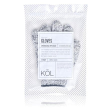 Load image into Gallery viewer, KOL Bamboo Charcoal Bath Glove
