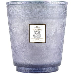 Voluspa Apple Blue Clover Hearth Candle