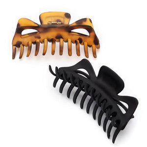 KITSCH Recycled Plastic Jumbo Classic Claw Clips (2pc)