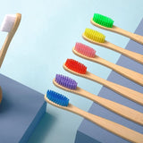 100% Bamboo Eco-friendly Toothbrush (5PC)